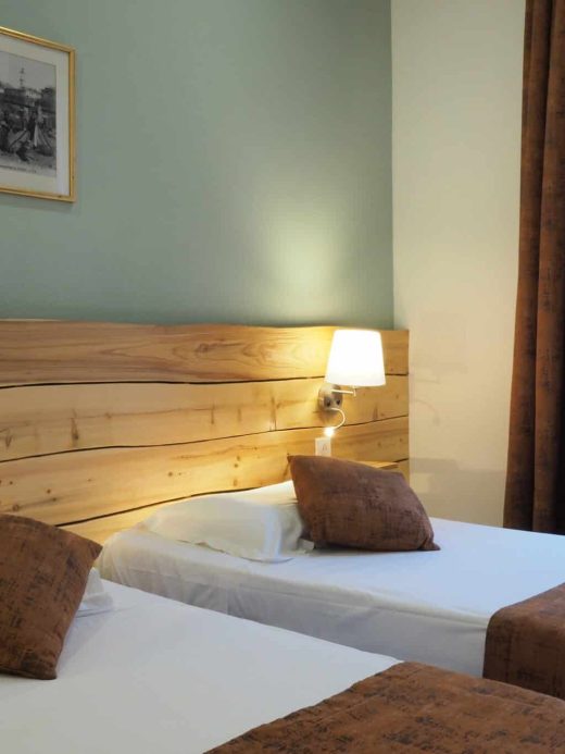 Chambre double ou twin à Nice : 16 m² standard à l’Hôtel Busby